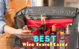 wine and other alcohols in a travel case