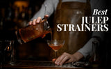 Hand Holding a Julep Strainer