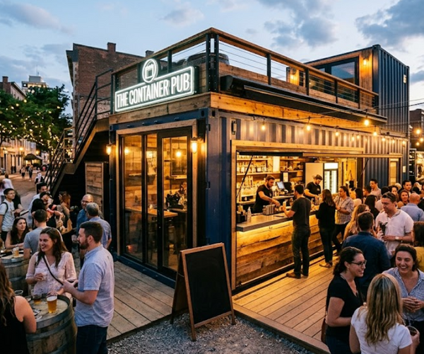 Building a Bar from a Shipping Container – Advanced Mixology