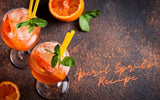 Two glasses of Aperol Spritz