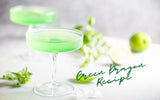 glass of Green Dragon cocktail