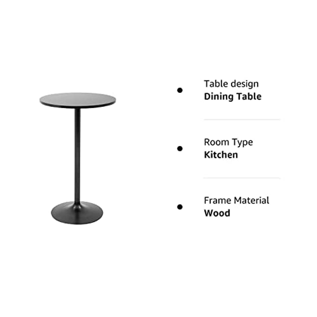 Modern Bar Table Kitchen Dining Table Round Pub Table Hydraulic Dining Room Home Kitchen Table Bar Top Table Tall Table