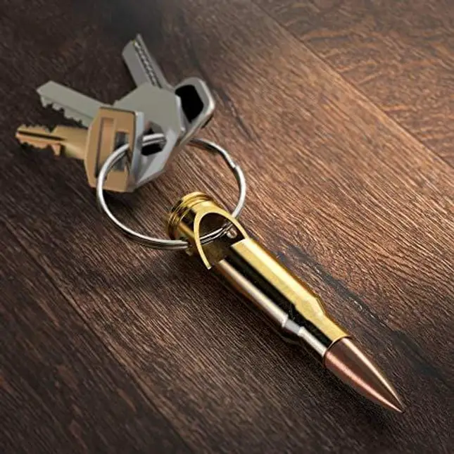 .308 Real Bullet Keychain Bottle Opener - Made in the USA