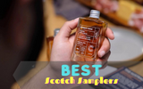 holding a scotch sampler