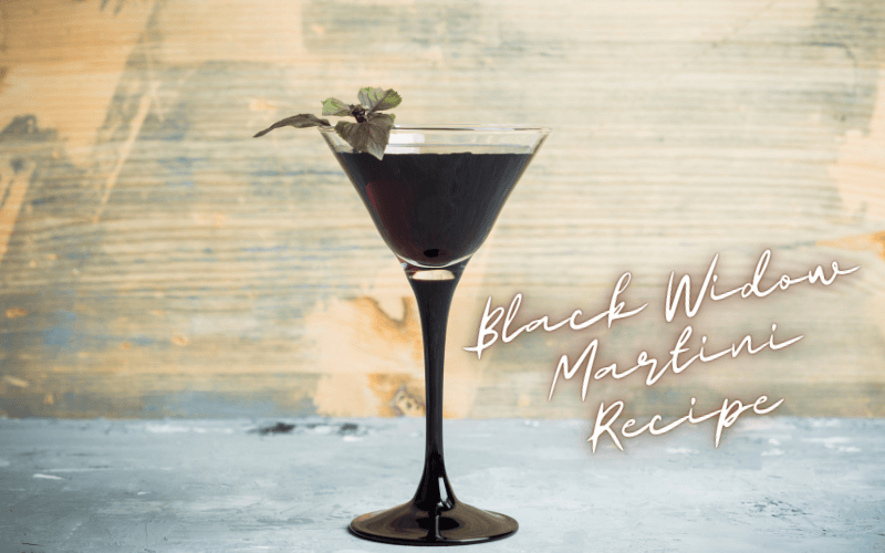 Black Widow Martini Recipe