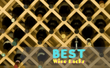 Various wine racks to choose from
