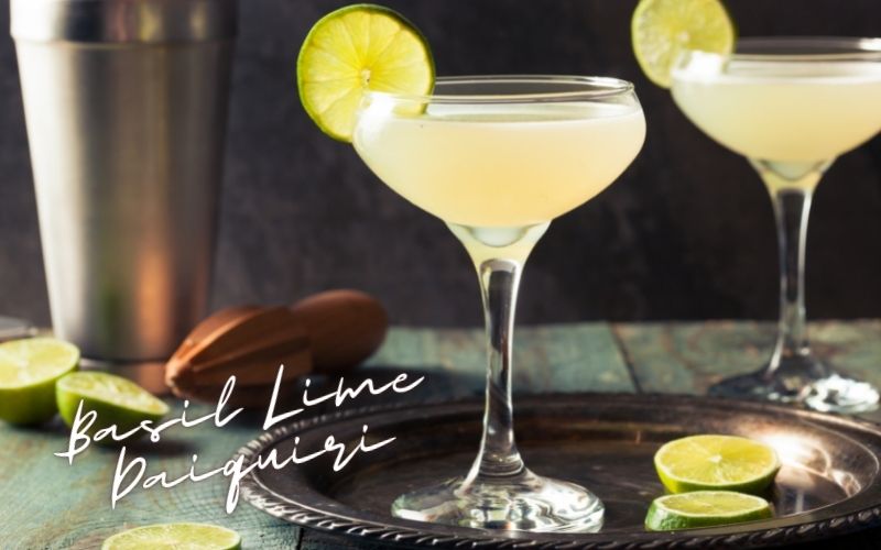 Basil Lime Daiquiri Recipe