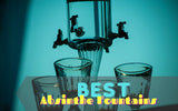 Absinthe fountain with 4 spouts and 4 absinthe glasses