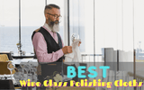 Best wine glass polishing cloth