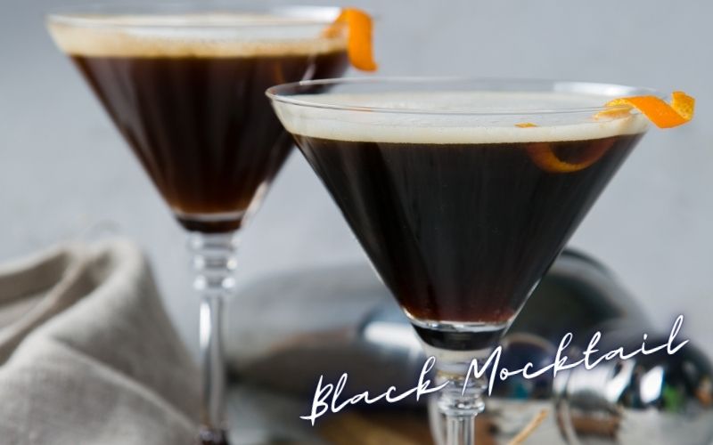 Black Mocktail Recipe