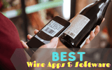 Woman Scanning Bar Code Using Wine App