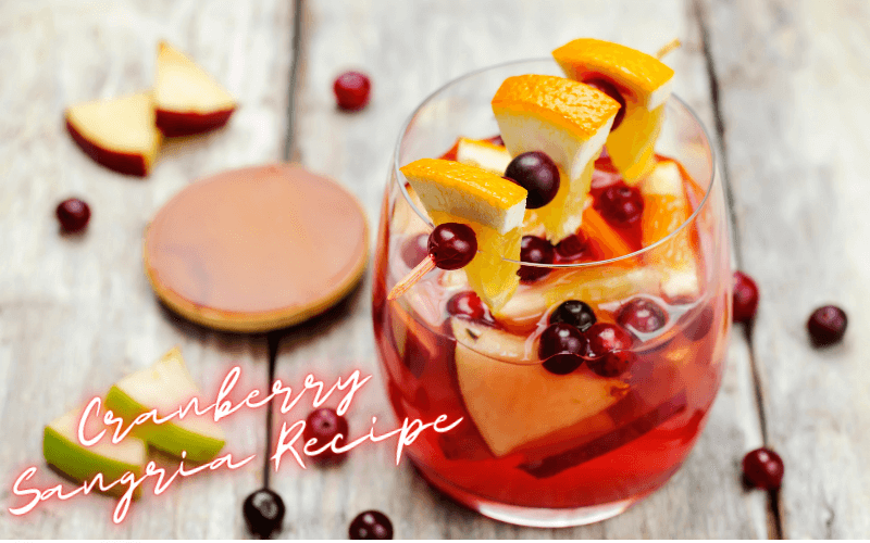 Cranberry Sangria Recipe