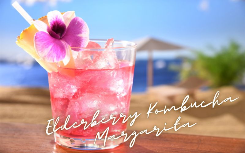 Elderberry Kombucha Margarita Recipe