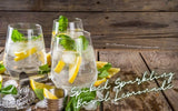 Spiked Sparkling Basil Lemonade Recipe