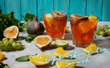 Fig Bourbon Cider Smash Recipe