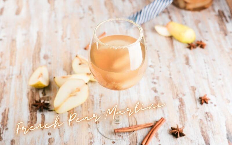 French Pear Martini Recipe
