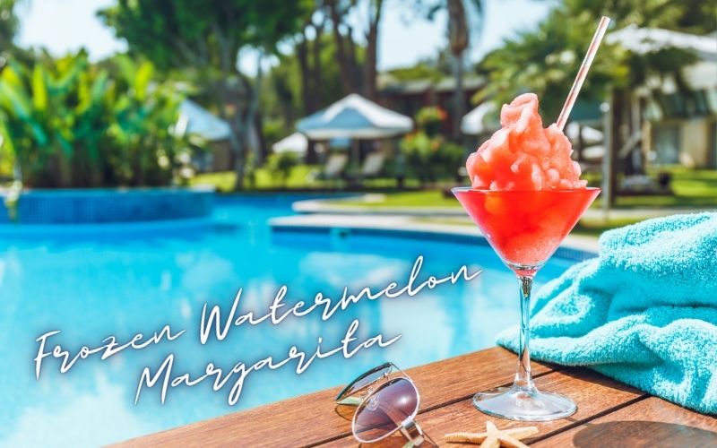 Frozen Watermelon Margarita