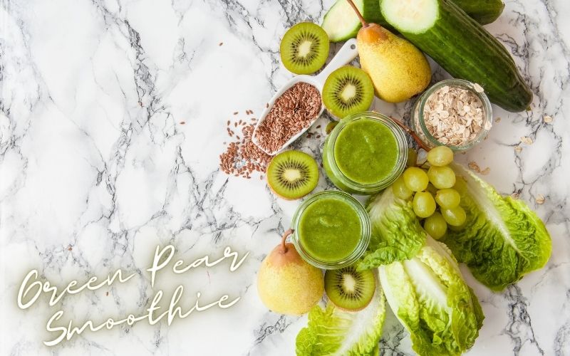 Green Pear Smoothie Recipe