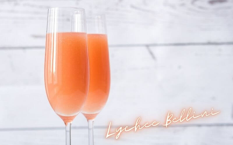 Lychee Bellini Recipe