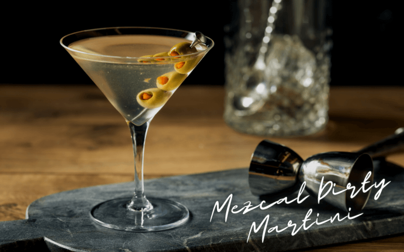 Mezcal Dirty Martini Recipe