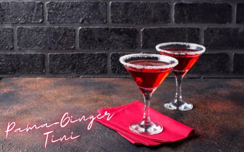 Pama-Ginger Tini Recipe