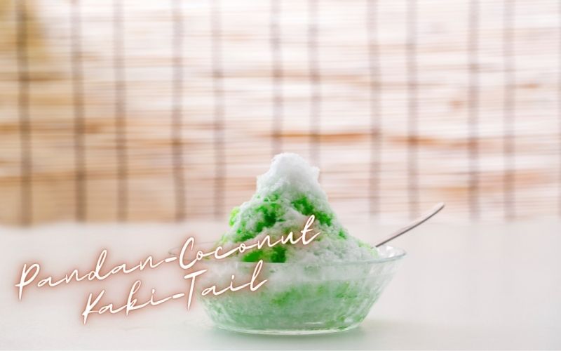 Pandan-Coconut Kaki-Tail