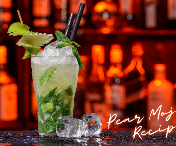 Pear Mojito Recipe Advanced Mixology