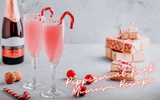 Peppermint Bark Mimosa Recipe