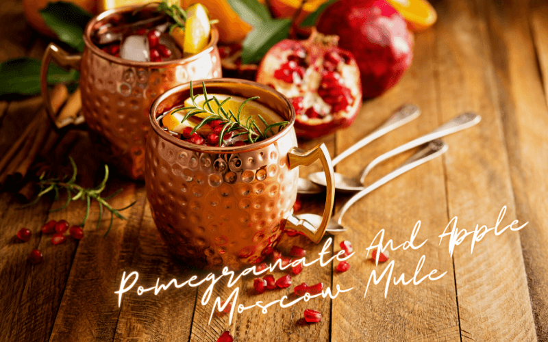 Pomegranate And Apple Moscow Mule Recipe