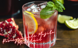 Pomegranate Mojito Mocktail Recipe