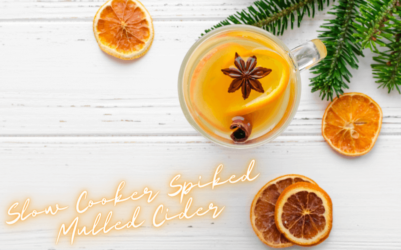 Slow Cooker Spiked Mulled Cider Recipe