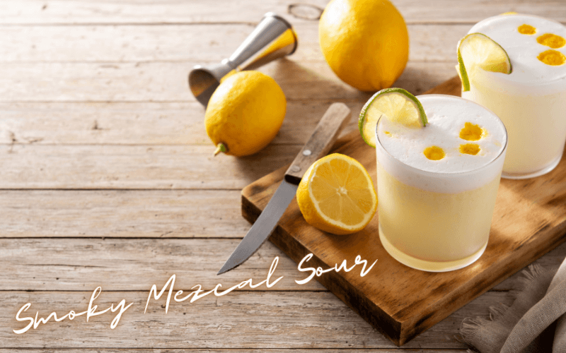 Smoky Mezcal Sour Recipe