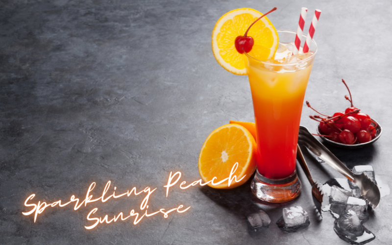 Sparkling Peach Sunrise Recipe