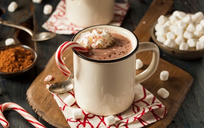 Vegan Peppermint Drinking Chocolate Recipe