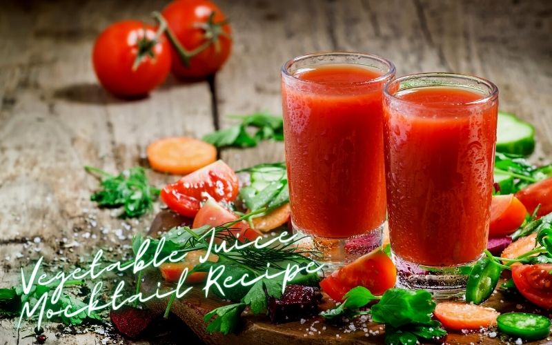 Vegetable Juice Mocktail Recipe