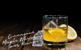 Cinnamon Maple Whiskey Sour Recipe