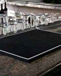 bar mat on the bar counter