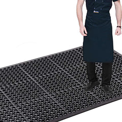 Guy standing on a Floor Mat