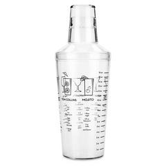 PLASTIC COCKTAIL SHAKER