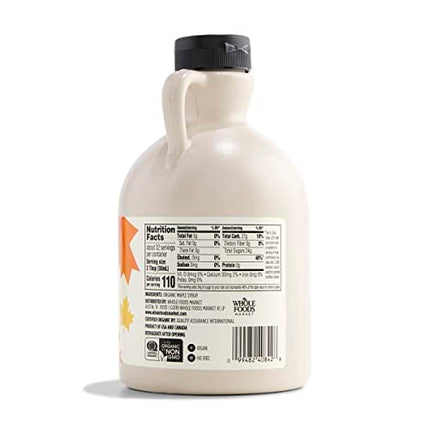 365 by Whole Foods Market, Syrup Maple Dark Grade A Organic, 32 Fl Oz