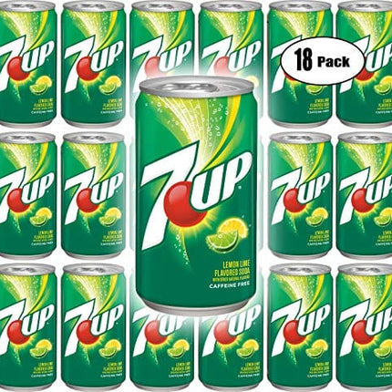 7UP, 7.5 oz Can (Pack of 18, Total of 135 Fl Oz)