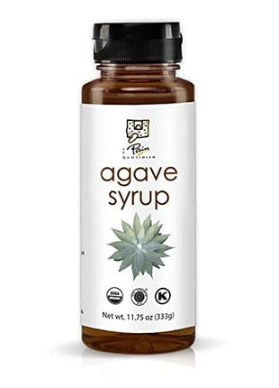 Agave Organic Nectar Syrup Natural Sweetener 11.75 OZ. Bottle