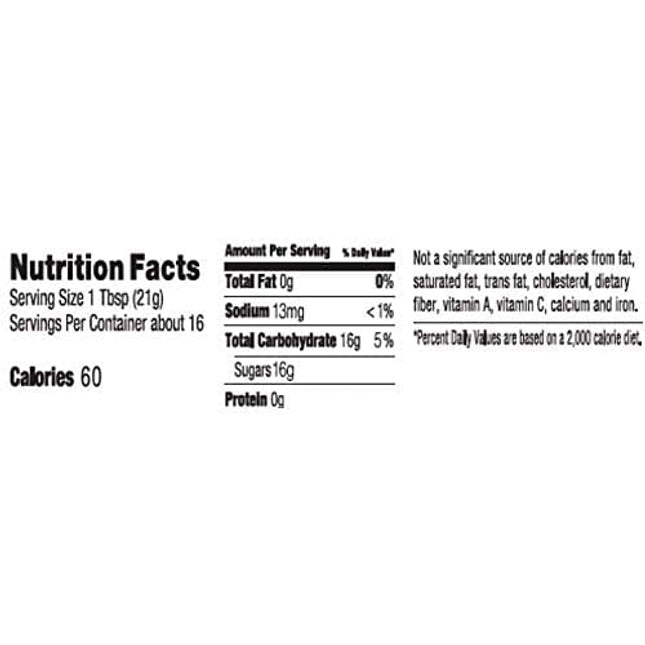Agave Organic Nectar Syrup Natural Sweetener 11.75 OZ. Bottle