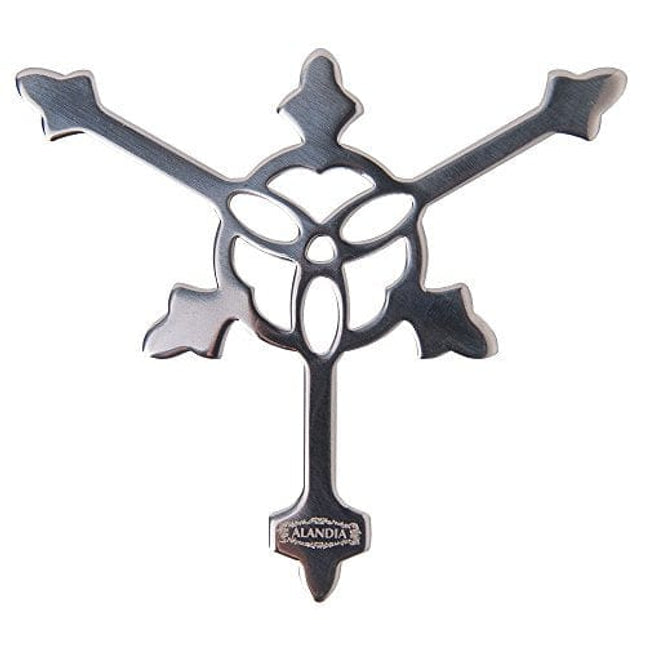 ALANDIA Absinthe Spoon Gothic | Stainless Steel | 1x Ritual Card