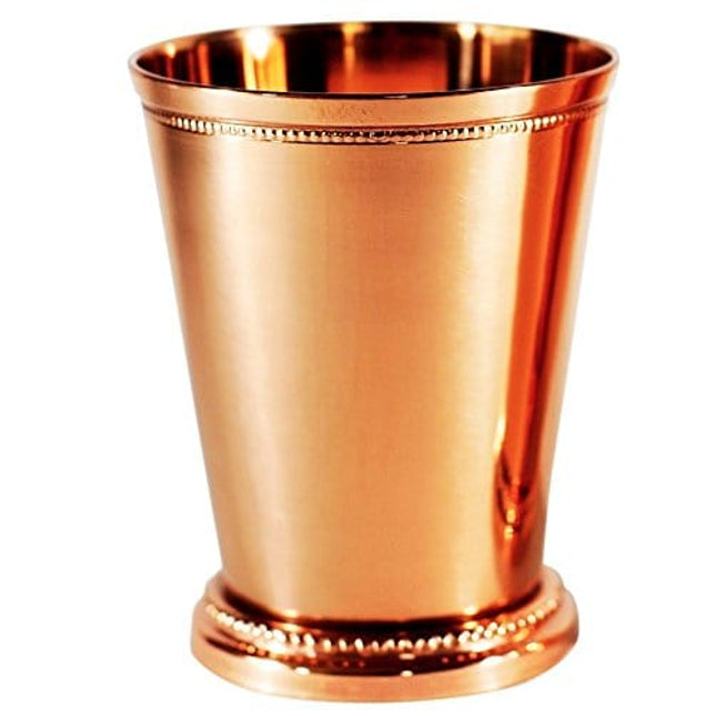 Alchemade 100% Pure Copper 12 Ounce Derby Cup Without A Handle For Mint Juleps, Moscow Mules, or any Beverage - Great Addition to Any Copper Collection