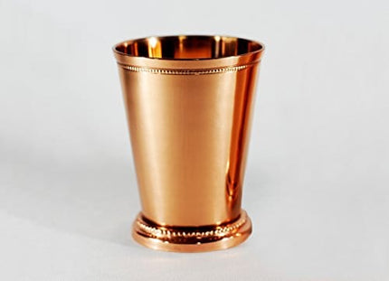Alchemade 100% Pure Copper 12 Ounce Derby Cup Without A Handle For Mint Juleps, Moscow Mules, or any Beverage - Great Addition to Any Copper Collection