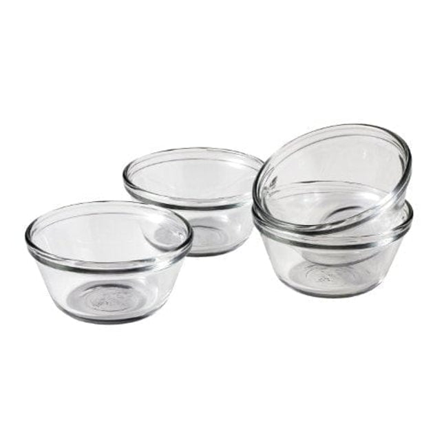 Anchor Hocking 6-Ounce Glass Custard Cups, Set of 4