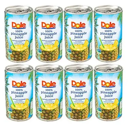 Dole Pineapple Juice 8-Pack (48 Total Ounces)