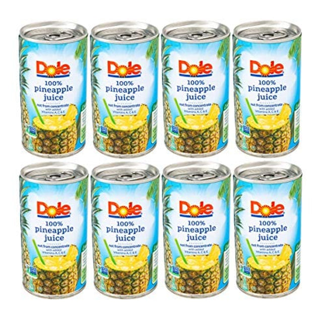 Dole Pineapple Juice 8-Pack (48 Total Ounces)