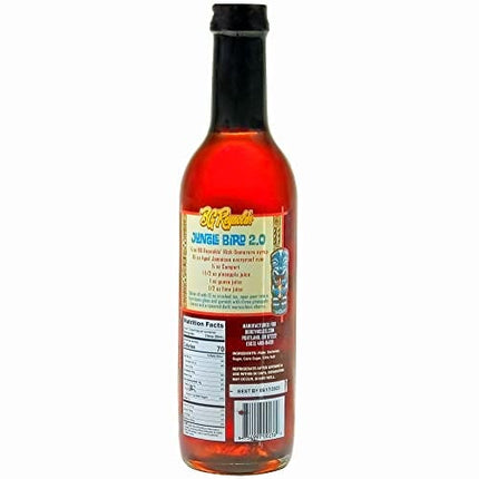 BG Reynolds Natural Tiki Cocktail Cane Syrup, Rich Demerara, 375 ml, Packaging May Vary